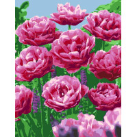 Картина по номерам набор-стандарт Бархатные тюльпаны ROSA START, 35х45 см