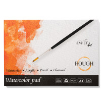 Склейка для акварелі Rough SMILTAINIS А4, 260г/м2, 20 аркушів