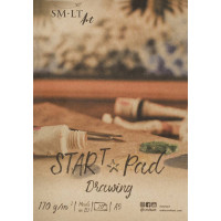 Склейка для малюнку STAR T SMILTAINIS А5 (14,8x21 см), 170 г/м2, 20 аркушів