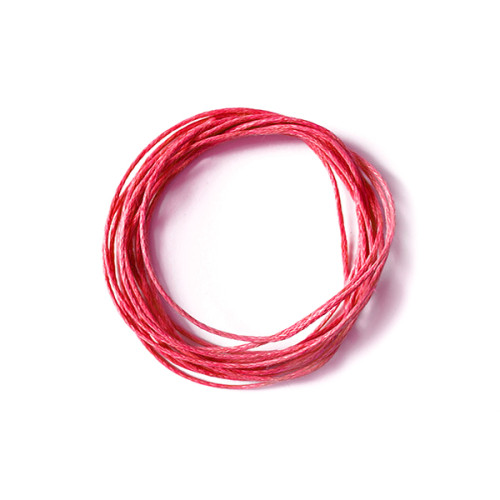 Вощеный шнур Красный 1 мм