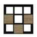 Меблева секція Куб корпус Чорний, без задньої панелі, 40см х 40см х 40см