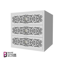 Трафарет для меблів багаторазовий, Візерунок №195