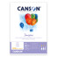 Склейка паперу Canson IMAGINE (mix media), А4, 200 г/м2, натуральний білий, гладкий, 50 аркушів
