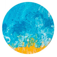 Набор для рисования жидким акрилом Fluid ART Box, FAB№017