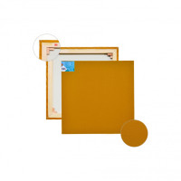 Полотно на підрамнику бавовна 65х135 см, середнє зерно, охра акриловий грунт, галерейна натяжка, модуль 60х22 мм, П60Б164г65135