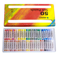 Набір сухої м'якої пастелі Maries Soft Pastel, 50 кольорів