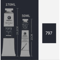 Олійна фарба Maries, 797 Payne's Grey Сіра Пейна, 50 мл