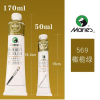 Олійна фарба Maries, 569 Olive Green Оливковий, 50 мл