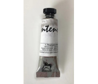 Акварельна фарба Intense Water Renesans, №1 Titanium Opaque White Титанові білила непрозорі, туба, 15 мл