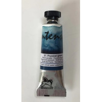 Акварельная краска Intense Water Renesans, №37 Prussian Green Прусский зеленый, туба, 15 мл