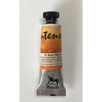 Акварельна фарба Intense Water Renesans, №53 Burnt Sienna Палена сієна, туба, 15 мл