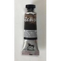 Акварельна фарба Intense Water Renesans, №70 Lamp Black Сажа газова, туба, 15 мл