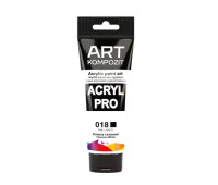 Акриловая краска Art Kompozit 75 мл, 018 белила титановые