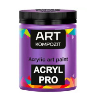 Акрилова фарба Art Kompozit 430 мл, 462 фіолетовий світлий