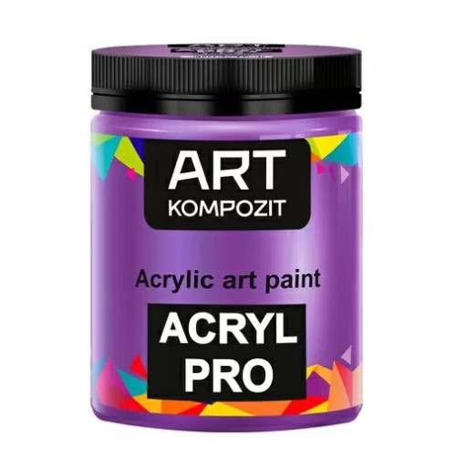 Акрилова фарба Art Kompozit 430 мл, 462 фіолетовий світлий