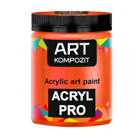Акрилова фарба Art Kompozit 430 мл, 062 кадмій оранжевий