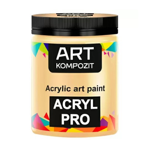 Акрилова фарба Art Kompozit 430 мл, 107 жовтий неаполітанський темний