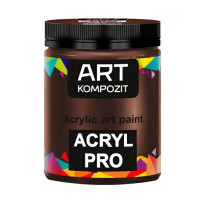 Акриловая краска Art Kompozit 430 мл, 492 умбра паленая