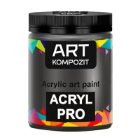 Акриловая краска Art Kompozit 430 мл, 511 серый темный