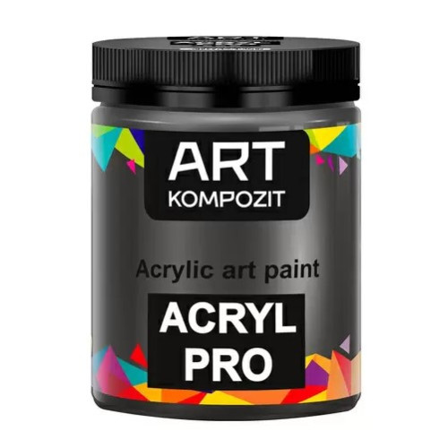 Акриловая краска Art Kompozit 430 мл, 511 серый темный