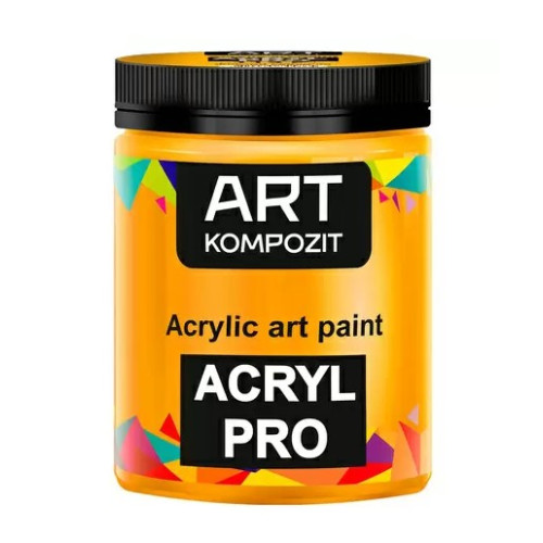 Акриловая краска Art Kompozit 430 мл, 113 желтый средний