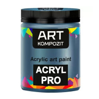 Акриловая краска Art Kompozit 430 мл, 512 серо голубой