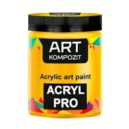 Акриловая краска Art Kompozit 430 мл, 116 желтый основной