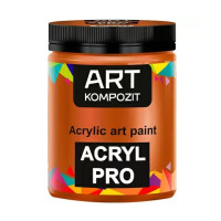 Акриловая краска Art Kompozit 430 мл, 134 охра золотистая