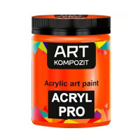 Акрилова фарба Art Kompozit 430 мл, 553 оранжевий флуоресцентний