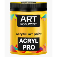 Акрилова фарба Art Kompozit 430 мл, 137 золото світле ефект металік