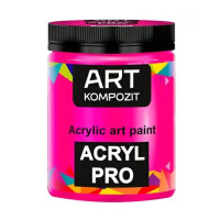 Акрилова фарба Art Kompozit 430 мл, 554 рожевий флуоресцентний