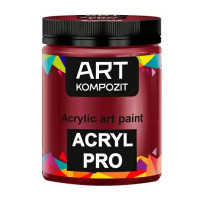 Акриловая краска Art Kompozit 430 мл, 165 бордо