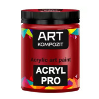 Акрилова фарба Art Kompozit 430 мл, 256 червоний кадмій