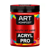 Акриловая краска Art Kompozit 430 мл, 259 красный
