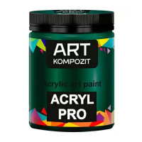 Акрилова фарба Art Kompozit 430 мл, 321 зелений