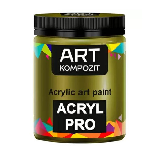 Акриловая краска Art Kompozit 430 мл, 331 оливковый