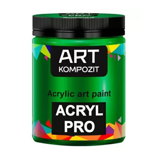 Акриловая краска Art Kompozit 430 мл, 339 зеленый светлый