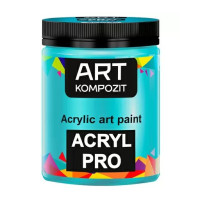 Акриловая краска Art Kompozit 430 мл, 350 турецкий голубой