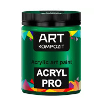 Акриловая краска Art Kompozit 430 мл, 356 зеленый особенный