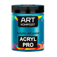 Акриловая краска Art Kompozit 430 мл, 364 яркий голубой