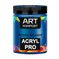 Акриловая краска Art Kompozit 430 мл, 370 кобальт синий светлый