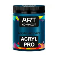 Акрилова фарба Art Kompozit 430 мл, 409 синьо-зелений