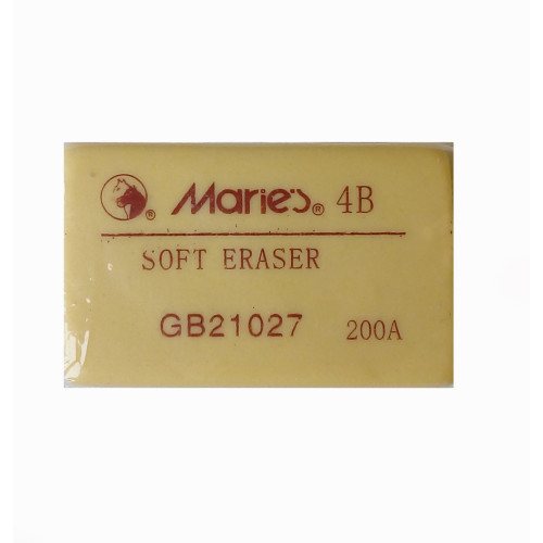 Ластик MARIES Soft Eraser 4B