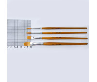 Набір кистей із синтетичного ворсу 7141