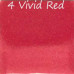Маркер спиртовий MARKERMAN BRUSH Broad, 4 Vivid Red