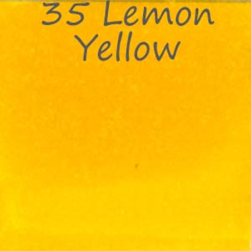 Маркер спиртовой MARKERMAN BRUSH Broad, 35 Lemon Yellow