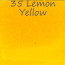 Маркер спиртовий MARKERMAN BRUSH Broad, 35 Lemon Yellow