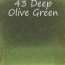 Маркер спиртовой MARKERMAN BRUSH Broad, 43 Deep Olive Green