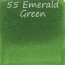 Маркер спиртовой MARKERMAN BRUSH Broad, 55 Emerald Green