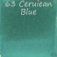Маркер спиртовий MARKERMAN BRUSH Broad, 63 Ceruiean Blue